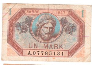 1 Mark Sarre type 1947