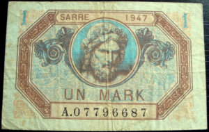 1 Mark Sarre type 1947