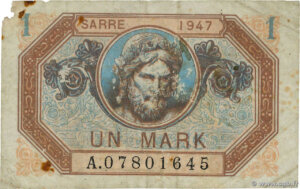 1 Mark Sarre type 1947