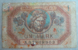 1 Mark Sarre type 1947