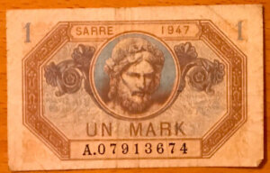 1 Mark Sarre type 1947