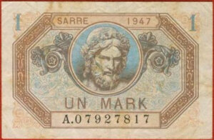 1 Mark Sarre type 1947