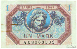 1 Mark Sarre type 1947