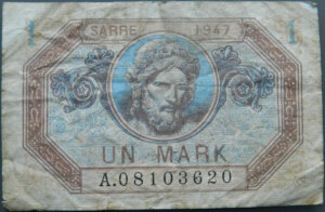 1 Mark Sarre type 1947