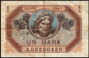 1 Mark Sarre type 1947