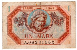 1 Mark Sarre type 1947