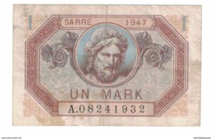 1 Mark Sarre type 1947