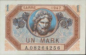 1 Mark Sarre type 1947