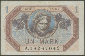 1 Mark Sarre type 1947