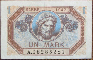 1 Mark Sarre type 1947