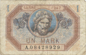 1 Mark Sarre type 1947