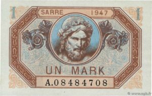 1 Mark Sarre type 1947