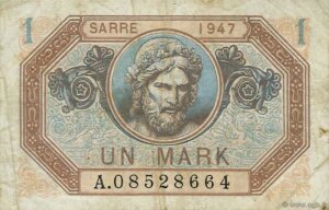 1 Mark Sarre type 1947