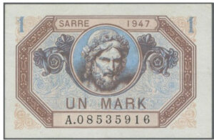 1 Mark Sarre type 1947