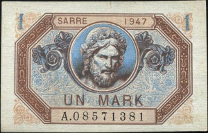 1 Mark Sarre type 1947