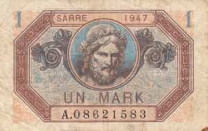 1 Mark Sarre type 1947