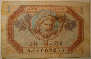 1 Mark Sarre type 1947