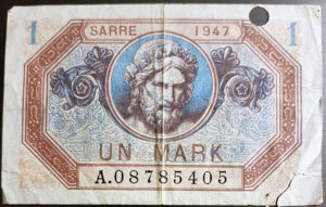 1 Mark Sarre type 1947