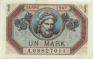 1 Mark Sarre type 1947