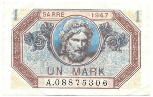 1 Mark Sarre type 1947