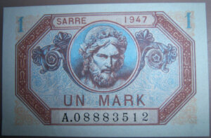 1 Mark Sarre type 1947