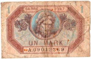 1 Mark Sarre type 1947