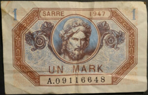 1 Mark Sarre type 1947