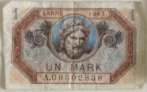 1 Mark Sarre type 1947