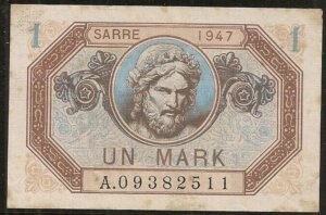 1 Mark Sarre type 1947