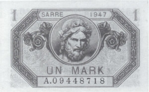 1 Mark Sarre type 1947