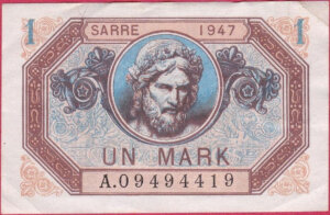 1 Mark Sarre type 1947