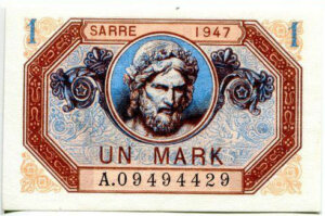 1 Mark Sarre type 1947