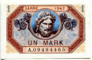 1 Mark Sarre type 1947