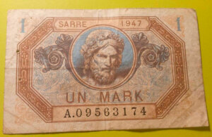 1 Mark Sarre type 1947