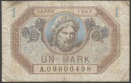 1 Mark Sarre type 1947