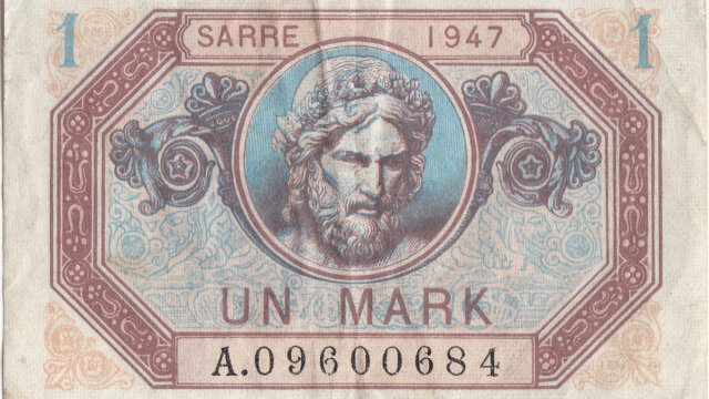 1 Mark Sarre type 1947