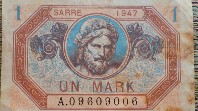 1 Mark Sarre type 1947