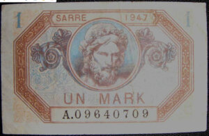 1 Mark Sarre type 1947