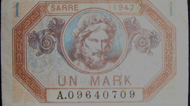 1 Mark Sarre type 1947