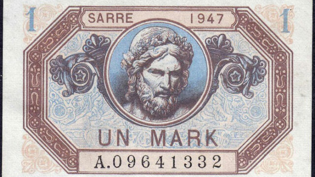 1 Mark Sarre type 1947