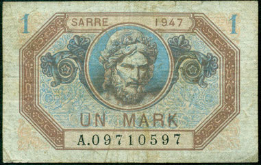 1 Mark Sarre type 1947