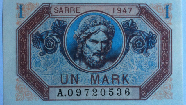 1 Mark Sarre type 1947