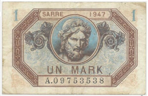 1 Mark Sarre type 1947