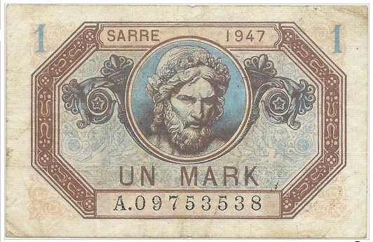 1 Mark Sarre type 1947