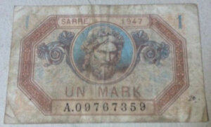 1 Mark Sarre type 1947