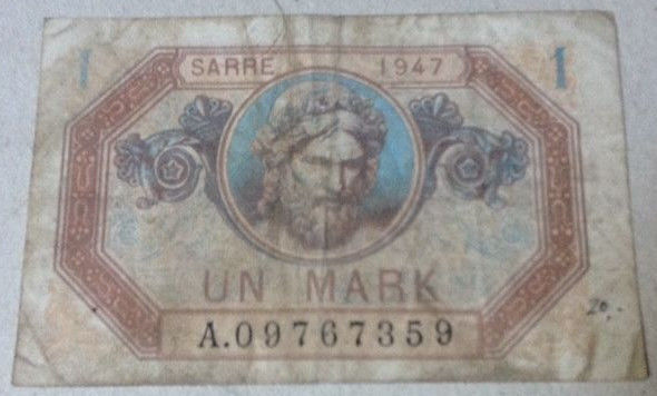 1 Mark Sarre type 1947