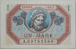 1 Mark Sarre type 1947