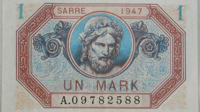 1 Mark Sarre type 1947