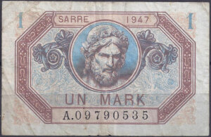 1 Mark Sarre type 1947