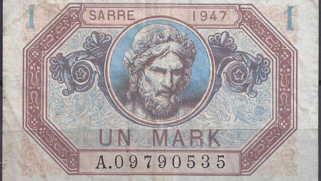 1 Mark Sarre type 1947